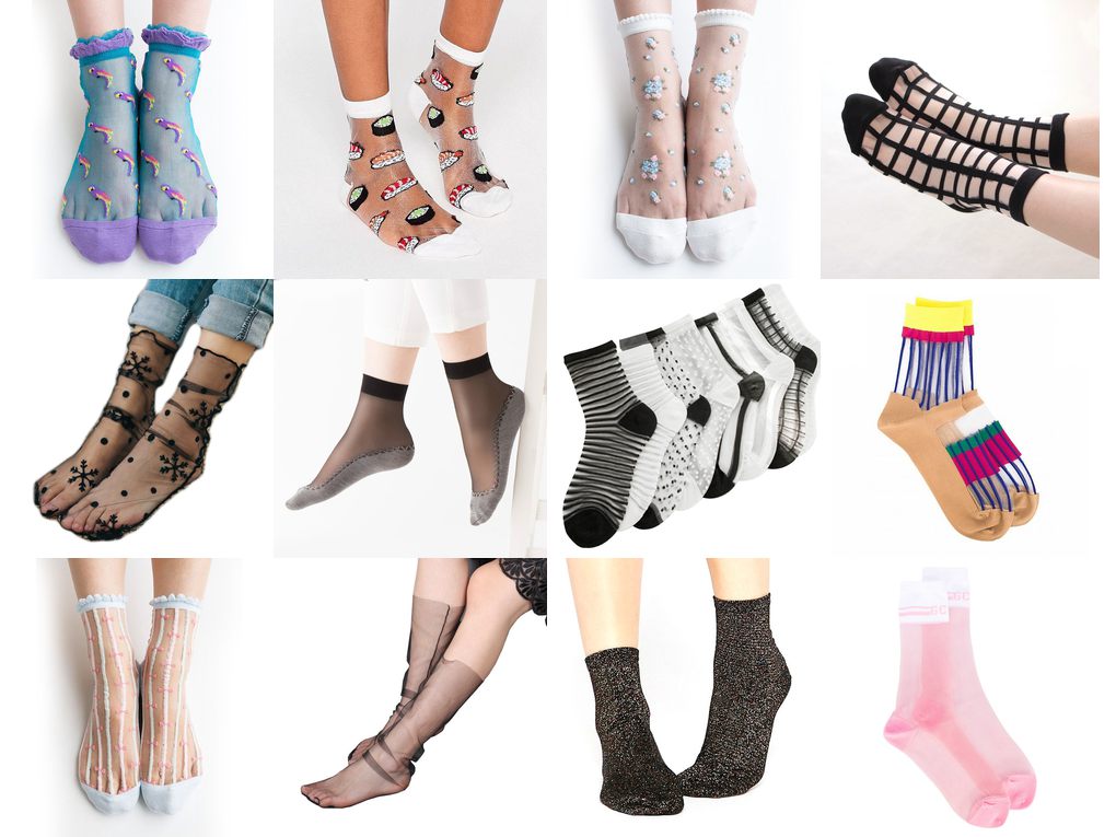 fashion sheer socks